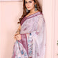 Rajwada Off White Cotton Printed Saree For Women