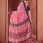 Rajwada Rose Pink Cotton Printed Saree For Women