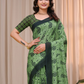 Rajwada Light Green Cotton Printed Saree For Women