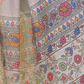 Rajwada Light Grey Cotton Printed Saree For Women