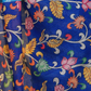 Rajwada Sky Blue And Royal Blue Cotton Printed Saree For Women
