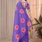 Rajwada Purple Cotton Printed Saree For Women