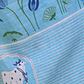 Rajwada Sky Blue Cotton Printed Saree For Women
