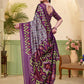Rajwada Multicolor Cotton Blend Printed Saree For Women