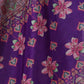 Rajwada Deep Purple Cotton Blend Printed Saree For Women