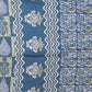 Rajwada Blue Cotton Printed Saree For Women