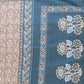 Rajwada Beige Cotton Printed Saree For Women
