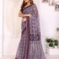 Rajwada Dusty Mauve Cotton Printed Saree For Women