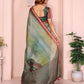 Rajwada Olive Cotton Printed Saree For Women