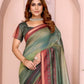 Rajwada Olive Cotton Printed Saree For Women
