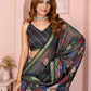 Rajwada Green Cotton Printed Saree For Women
