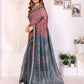 Rajwada Red Cotton Printed Saree For Women