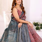 Rajwada Red Cotton Printed Saree For Women