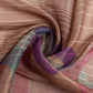 Rajwada Brown Cotton Blend Printed Saree For Women