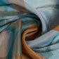 Rajwada Teal Blue Cotton Blend Printed Saree For Women