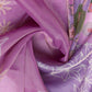 Rajwada Purple Cotton Blend Printed Saree For Women