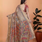 Rajwada  Multicolor Cotton Blend Printed Saree For Women