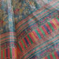 Rajwada Pastel Blue Cotton Blend Printed Saree For Women