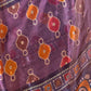 Rajwada Purple  Cotton Blend Printed Saree For Women