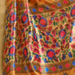 Rajwada Multicolor Cotton Blend Printed Saree For Women