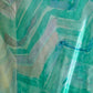Rajwada Aqua Green Cotton Blend Printed Saree For Women