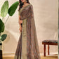 Rajwada Multicolor Cotton Blend Printed Saree For Women