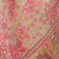 Rajwada Dusty Rose Pink Cotton Printed Saree For Women