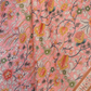 Rajwada Peach And Teal Blue Cotton Printed Saree For Women