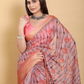 Rajwada Dusty Mauve Cotton Printed Saree For Women