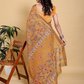 Rajwada Mustard Cotton Printed Saree For Women