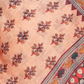 Rajwada Peach Cotton Printed Saree For Women