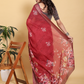 Rajwada Red Cotton Printed Saree For Women