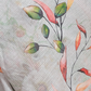 Rajwada Light Grey And Green Cotton Printed Saree For Women