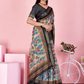 Rajwada Multicolor Cotton Printed Saree For Women