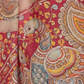 Rajwada Wine And Maroon Cotton Printed Saree For Women