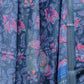 Rajwada Navy Blue Cotton Linen Printed Saree For Women