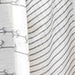 Rajwada White Cotton Linen Striped Saree For Women