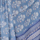 Rajwada Light Blue Cotton Linen Printed Saree For Women