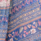 Rajwada Cream Cotton Linen Printed Saree For Women