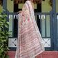 Rajwada Multicolor Cotton Linen Printed Saree For Women