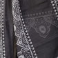 Rajwada Black Cotton Linen Printed Saree For Women