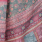 Rajwada Sage Green Cotton Linen Printed Saree For Women