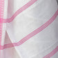 Rajwada White Cotton Linen Printed Saree For Women