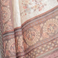 Rajwada Off White And Brown Cotton Linen Printed Saree For Women