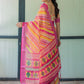 Rajwada Multicolor Cotton Linen Printed Saree For Women