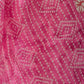 Rajwada Pink Cotton Linen Printed Saree For Women