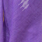 Rajwada Purple Cotton Linen Printed Saree For Women