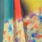 Rajwada Multicolor Cotton Blend Checked Saree For Women