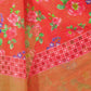 Rajwada Red Cotton Blend Printed Saree For Women