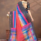 Rajwada Multicolor Cotton Blend Printed Saree For Women